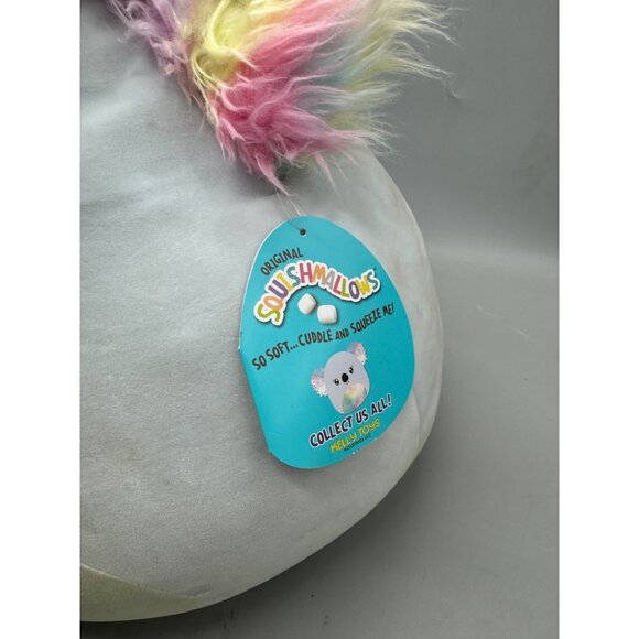 Original Squishmallows Kellytoy Koala Plush Pillow With Rainbow Ears READ - Picture 2 of 5